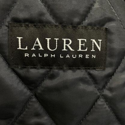 LAUREN RALPH LAUREN Navy Wool Blend Short Coat