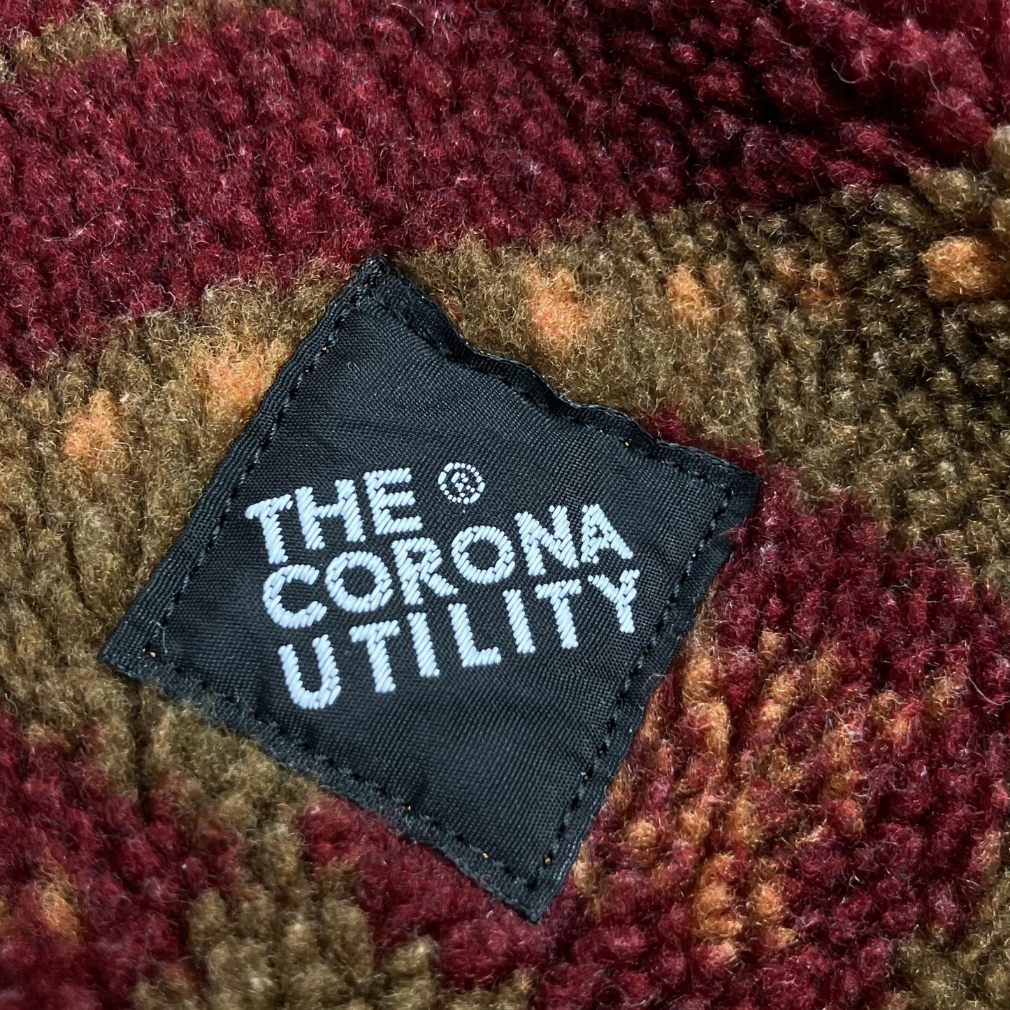 THE CORONA UTILITY Brown YAK Liner Fleece Jacket Size S