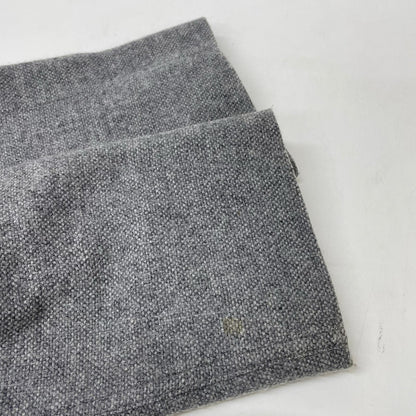 HERNO Gray Wool Nylon Fly-Front Stand Collar Coat Size 44