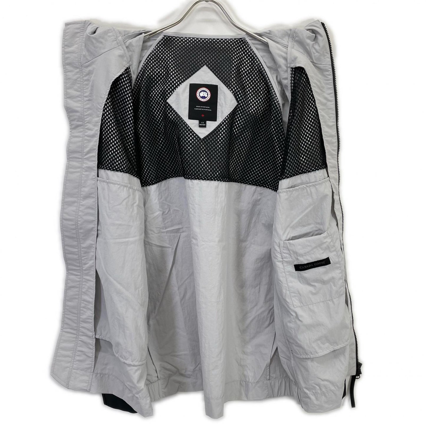 CANADA GOOSE Black Label Faber Nylon Jacket Gray Size L