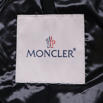 MONCLER MONTCLA Logo Tape Hooded Down Jacket Black Size 2