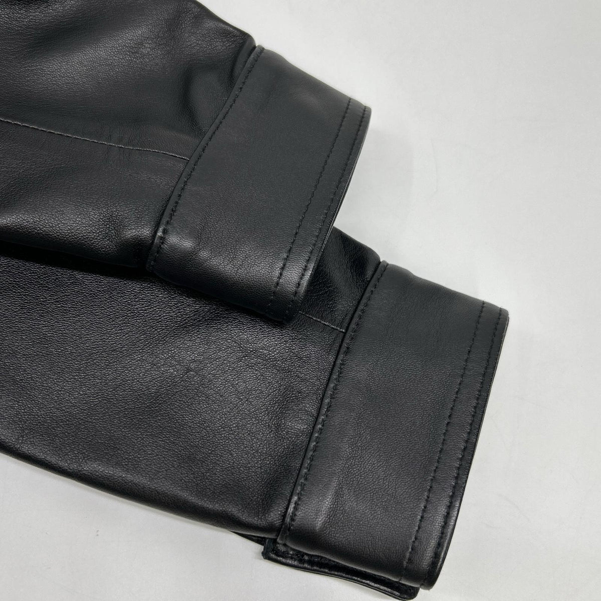 EMMETI Black JURI Lambskin Single Leather Jacket Size 44