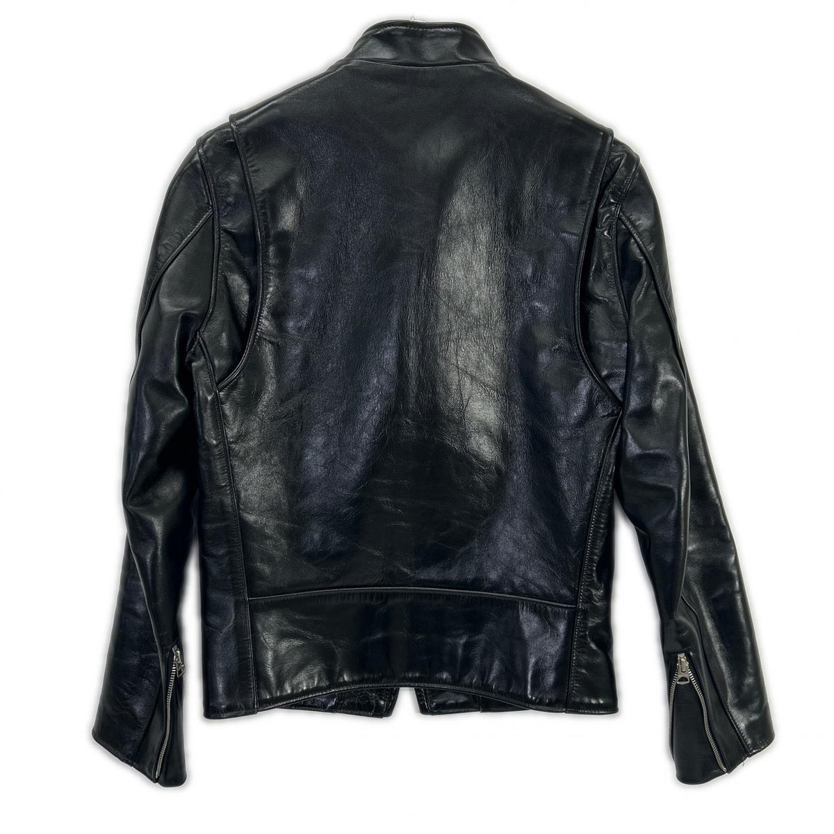 schott 641XXH Horsehide Riders Leather Jacket Black Size 34