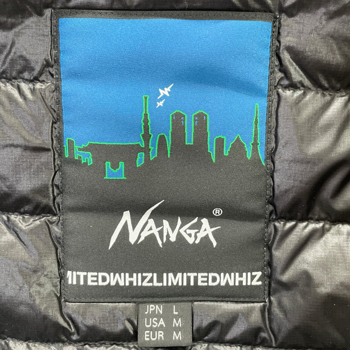 NANGA xWHIZLIMITED Down Sweater Down Jacket Black Size L