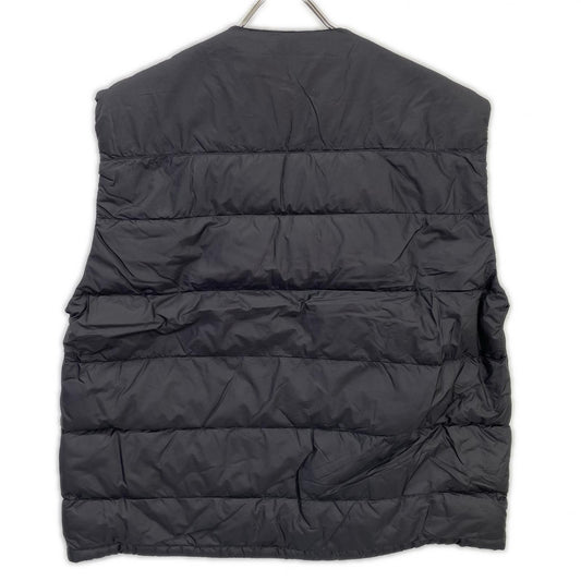 NANGA N2600-0K009D Sheer Down Vest Black Size M