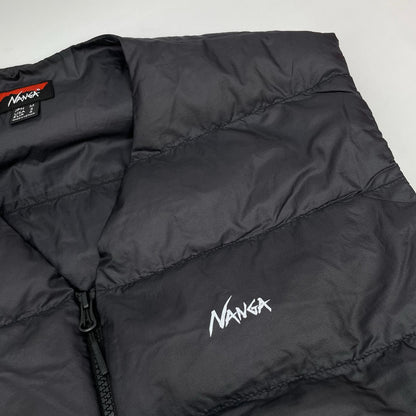 NANGA N2600-0K009D Sheer Down Vest Black Size M