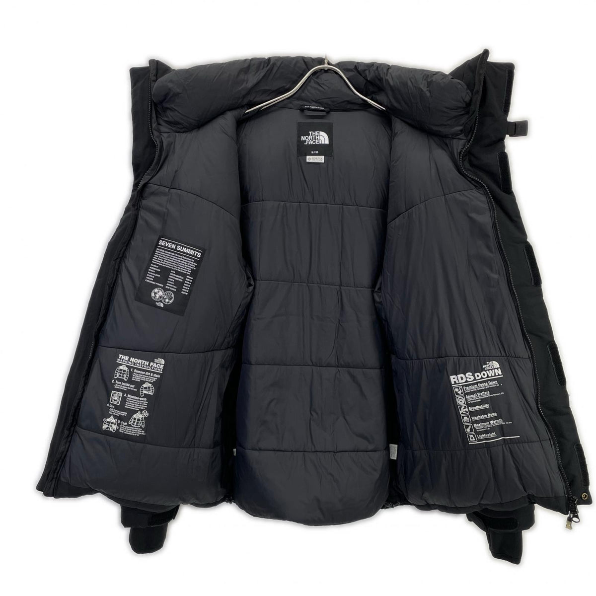 THE NORTH FACE Himalayan Parka Down Jacket Black Size M