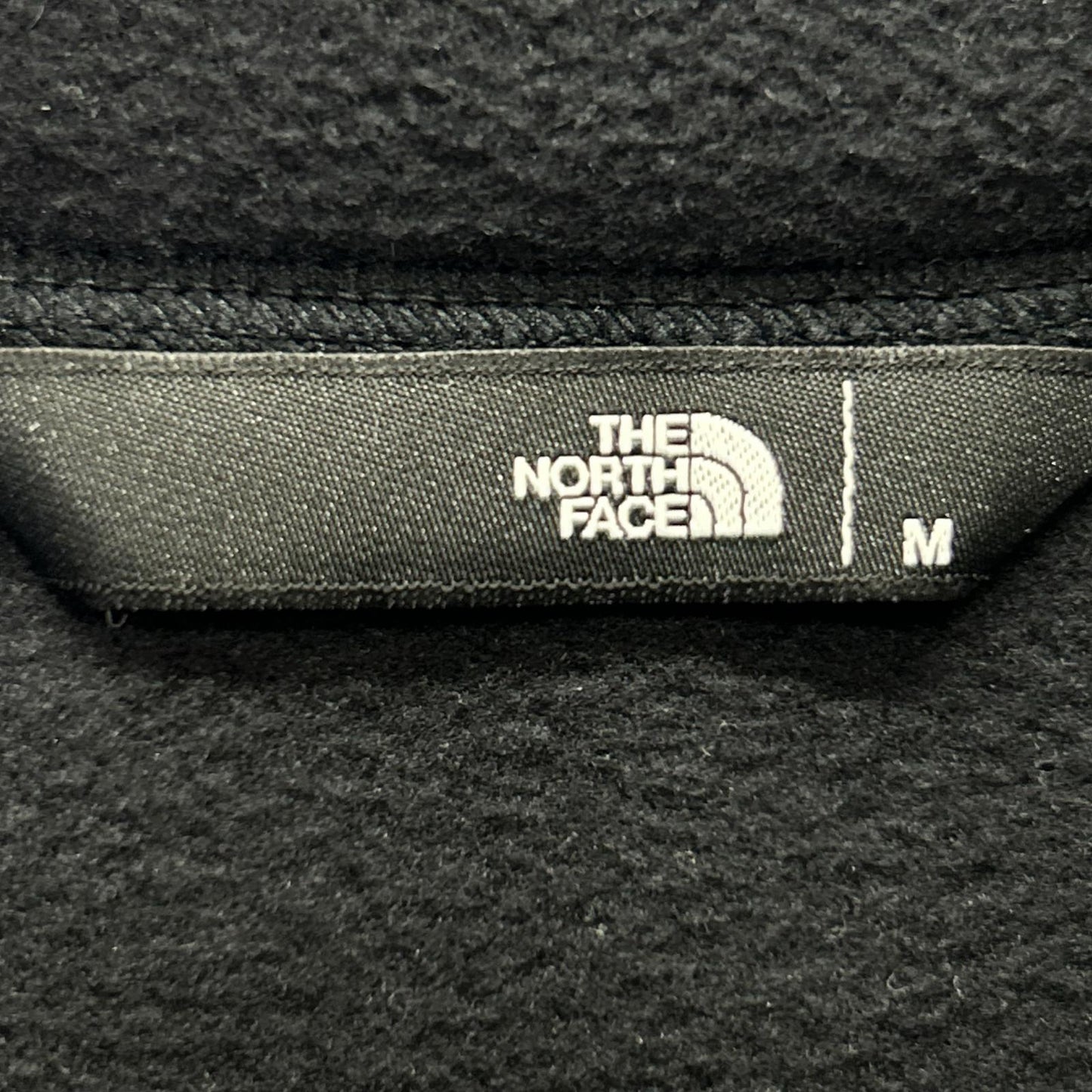 THE NORTH FACE Black Polyester Field Fleece Half-Zip Size M