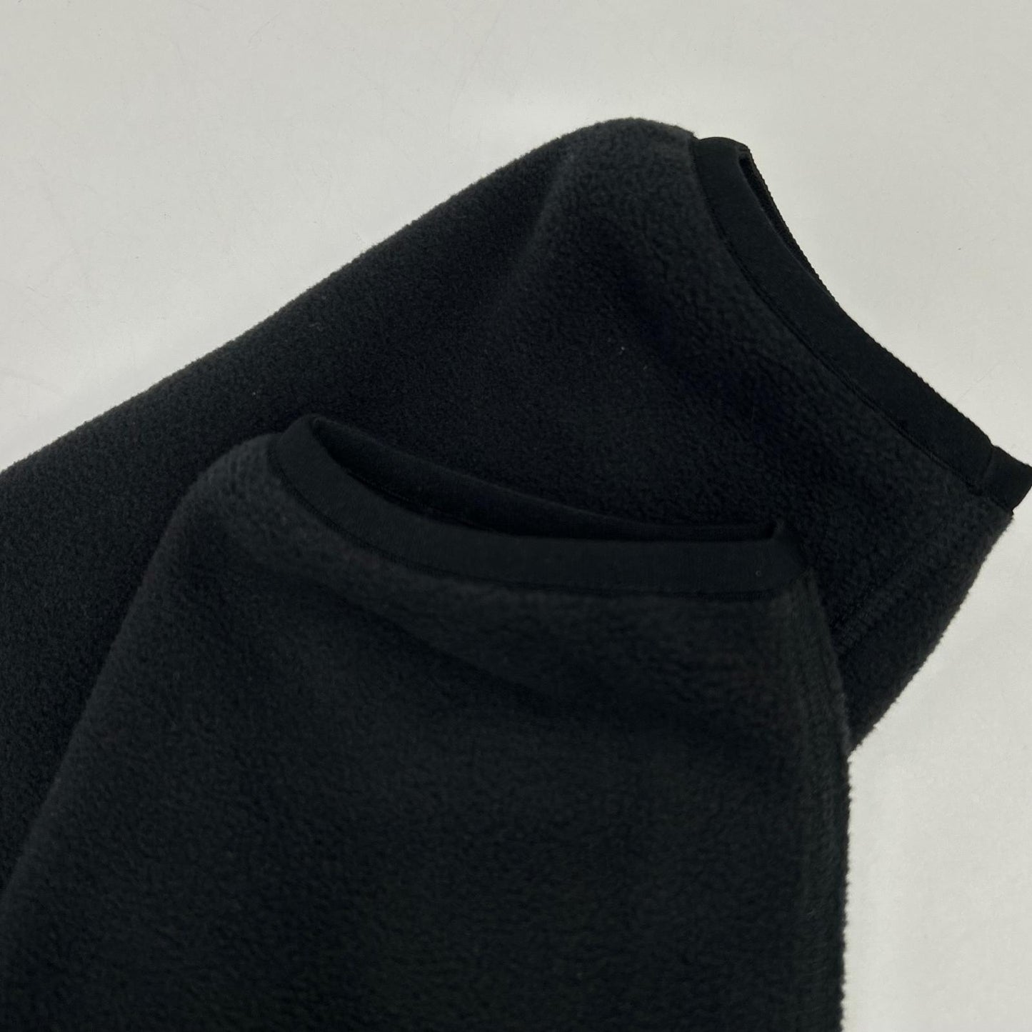 THE NORTH FACE Black Polyester Field Fleece Half-Zip Size M