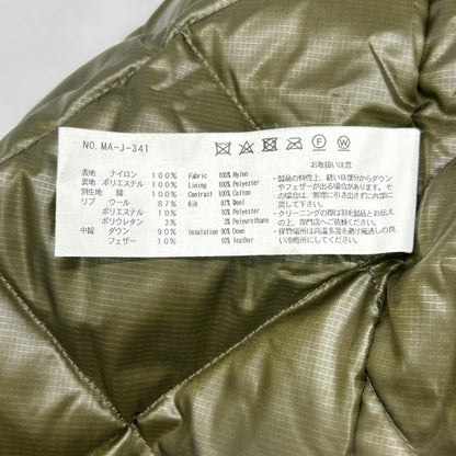 NANGA x Manual Alphabet City Slicker Down Coat Size 2