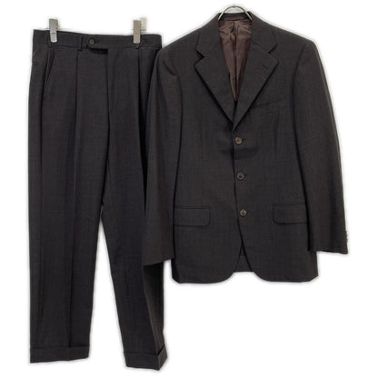 Belvest Barneys NY Super 140s Wool Stripe Suit Size 44