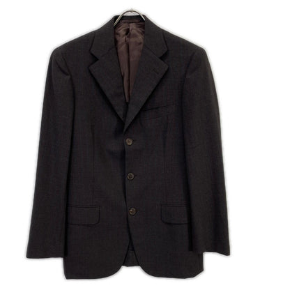 Belvest Barneys NY Super 140s Wool Stripe Suit Size 44
