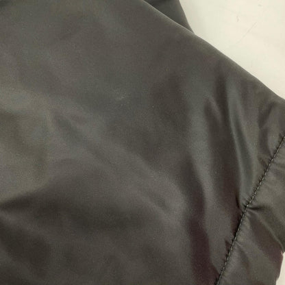 DSQUARED2 Black Nylon Trench Coat Size 44