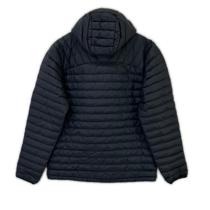 FJALLRAVEN Black Expedition Latt Hooded Padded Jacket Size L