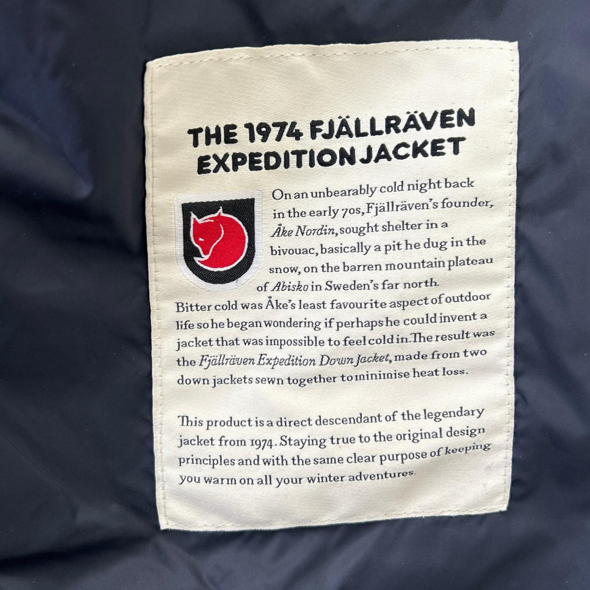 FJALLRAVEN Black Expedition Latt Hooded Padded Jacket Size L