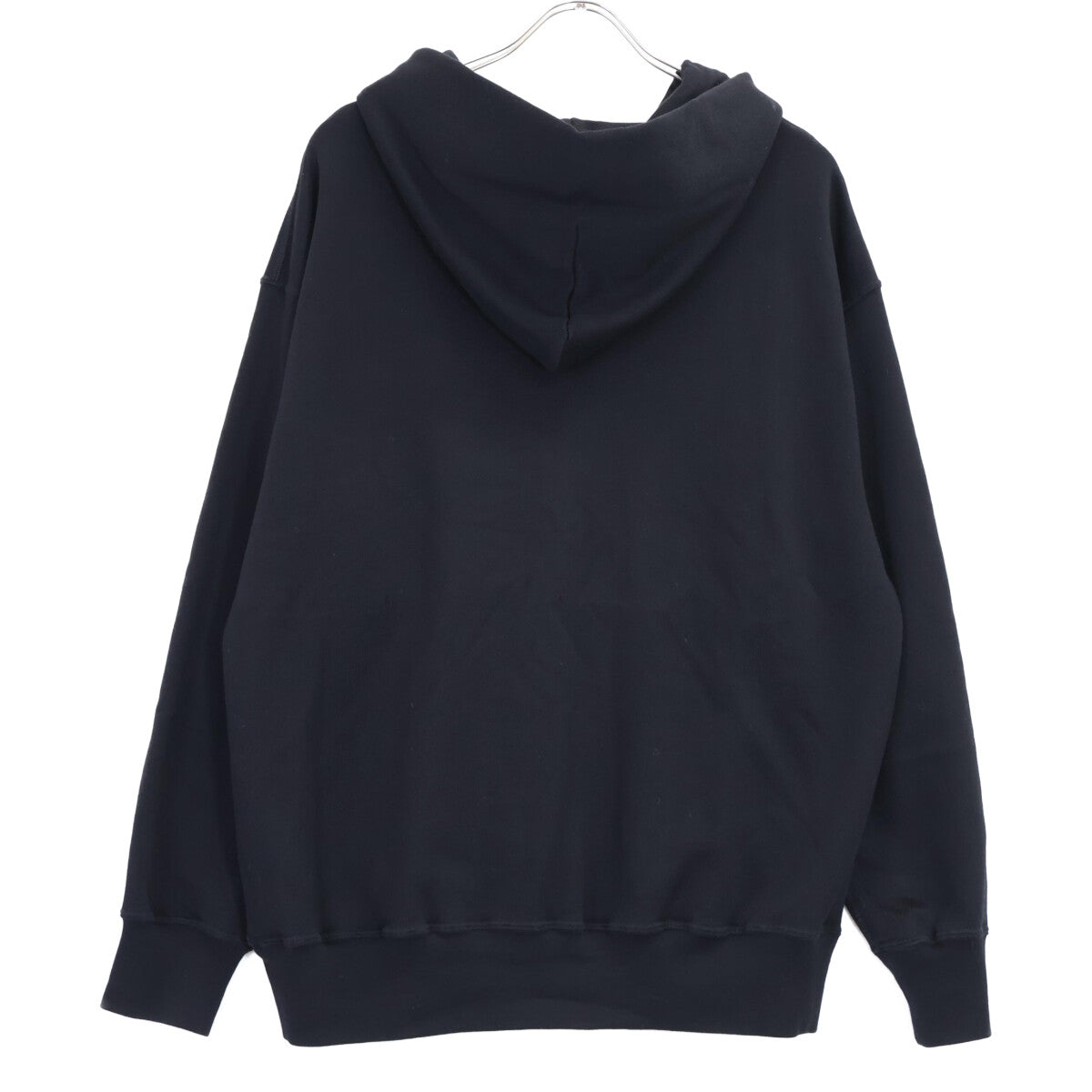 LIFiLL Black Cottony Sweat Half Zip Hoodie Size 04