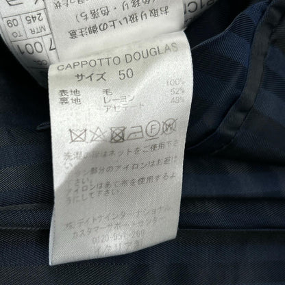 Mp Massimo Piombo Brown Wool Douglas Boa Coat Size 50
