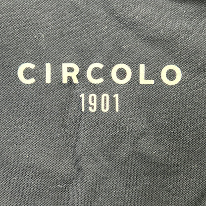 CIRCOLO 26SS Navy Cotton-Stretch Double Jacket Set Size 46