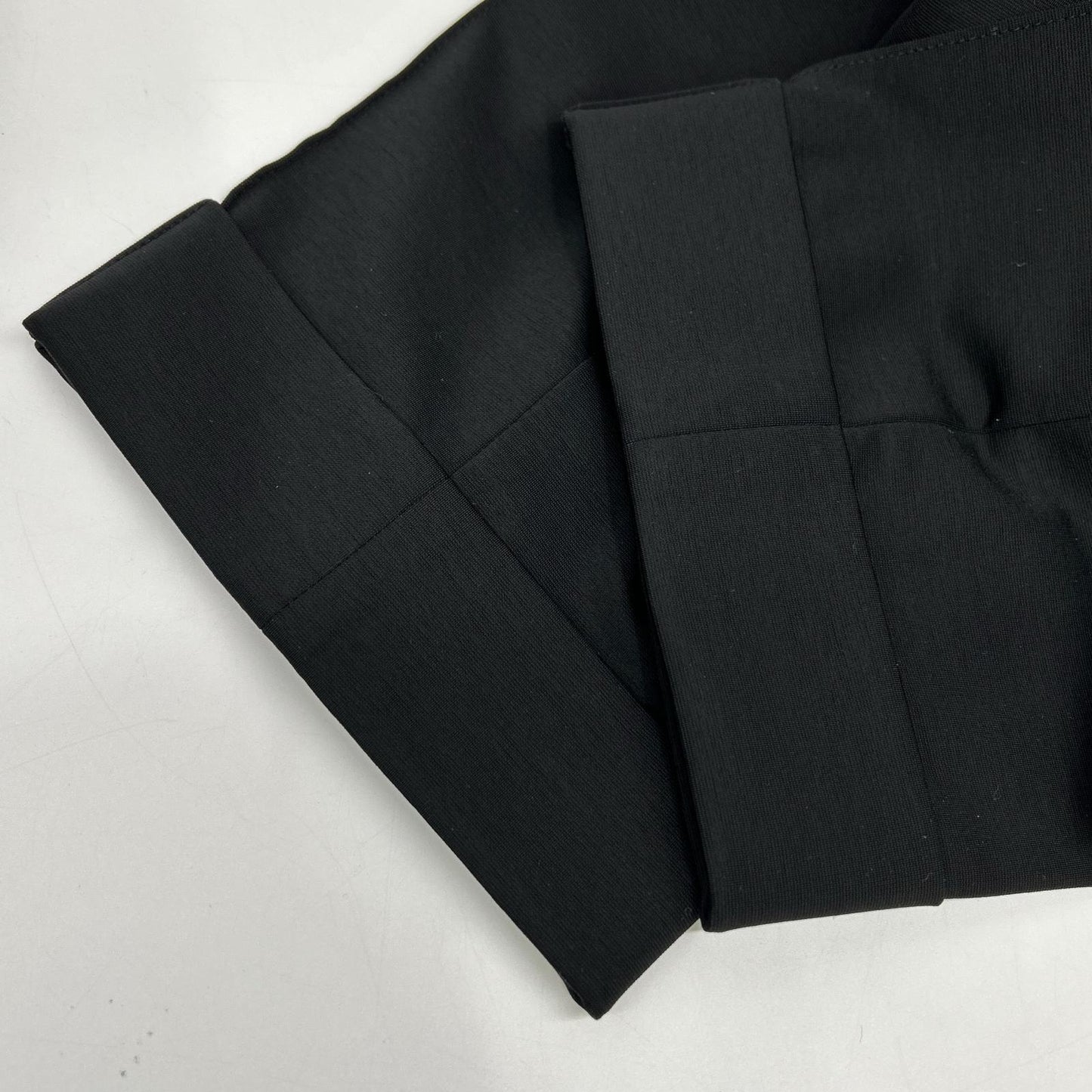 MAUVE Double 6B Travel Suit Set Navy/Black Jacket Size 46/46