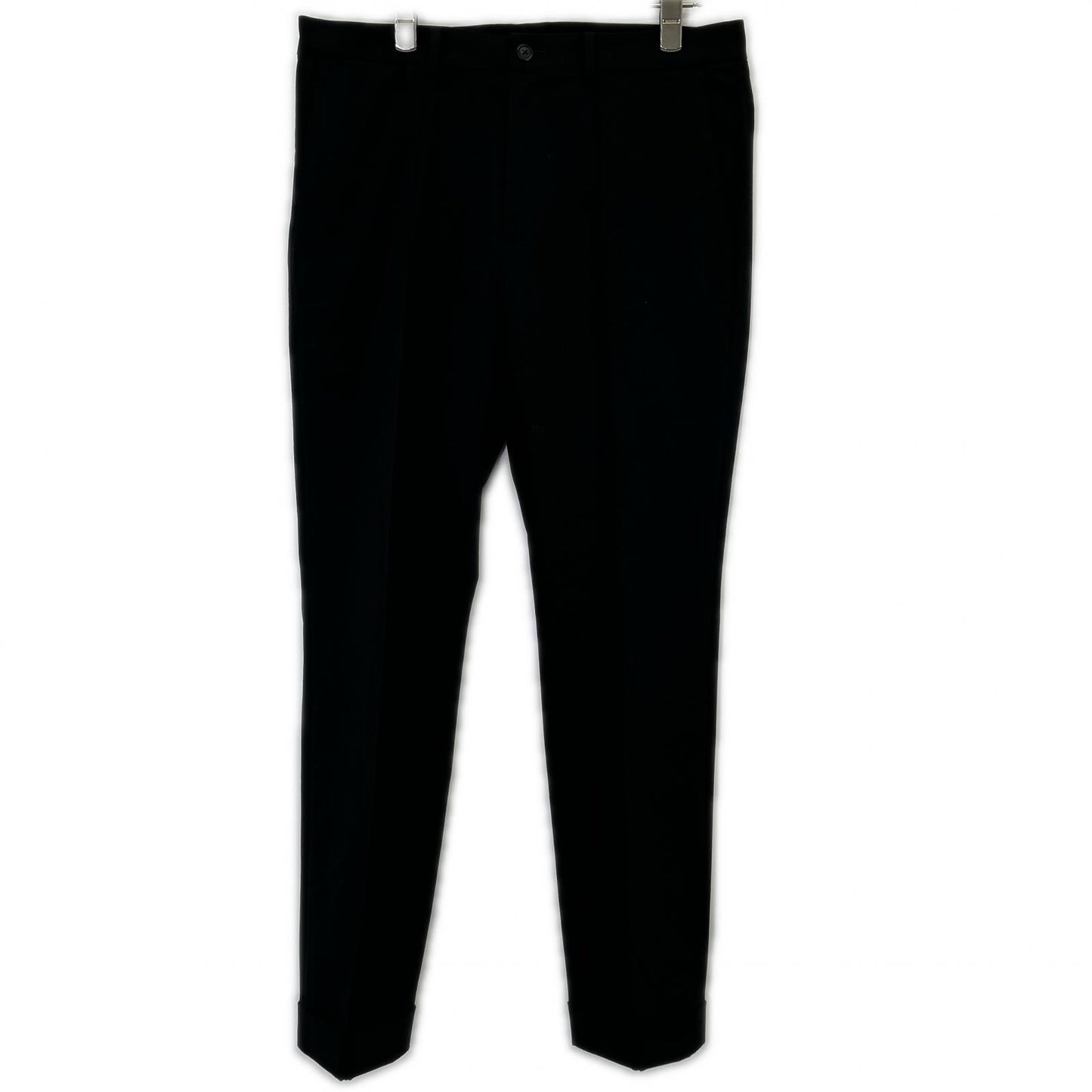 MAUVE Double 6B Travel Suit Set Navy/Black Jacket Size 46/46