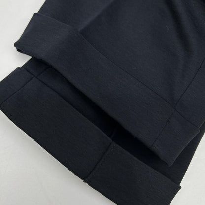 MOVB Double 6B Cotton Travel Suit Set Black Jacket Size 46/44