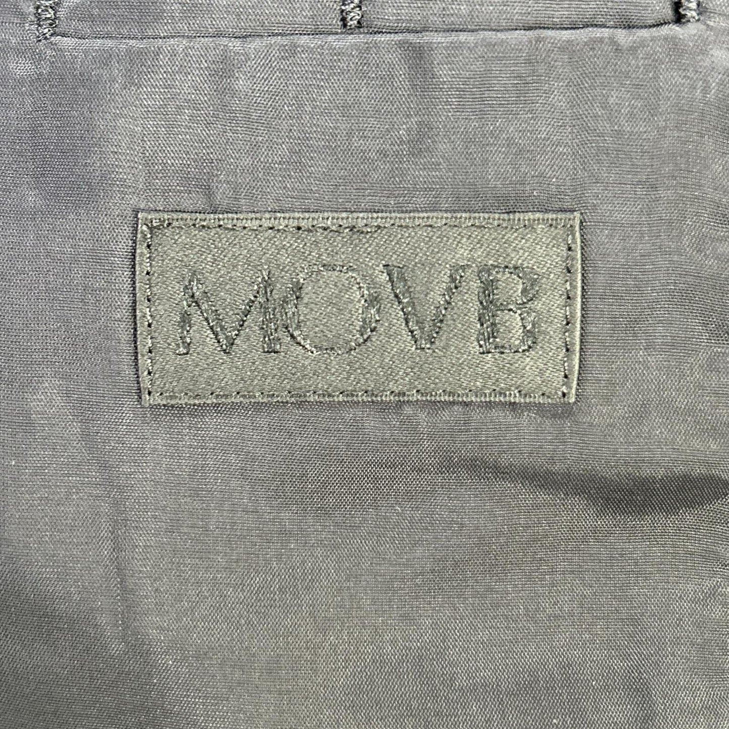 MOVB Double 6B Cotton Travel Suit Set Black Jacket Size 46/44