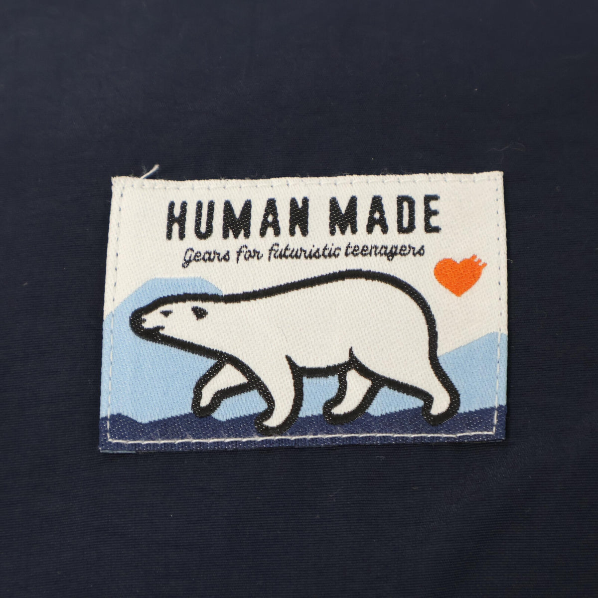 HUMAN MADE Navy Bear Down Jacket Size L