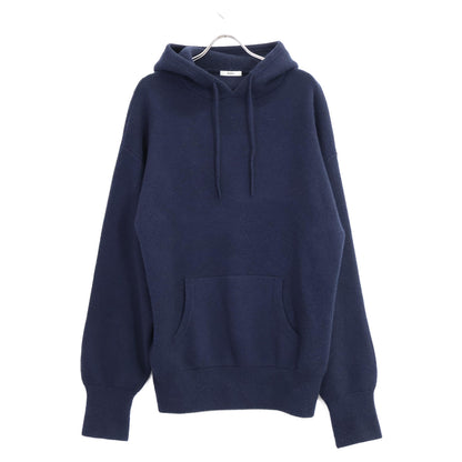 Bode BODHI 100% Cashmere Pullover Knit Hoodie Navy Size F