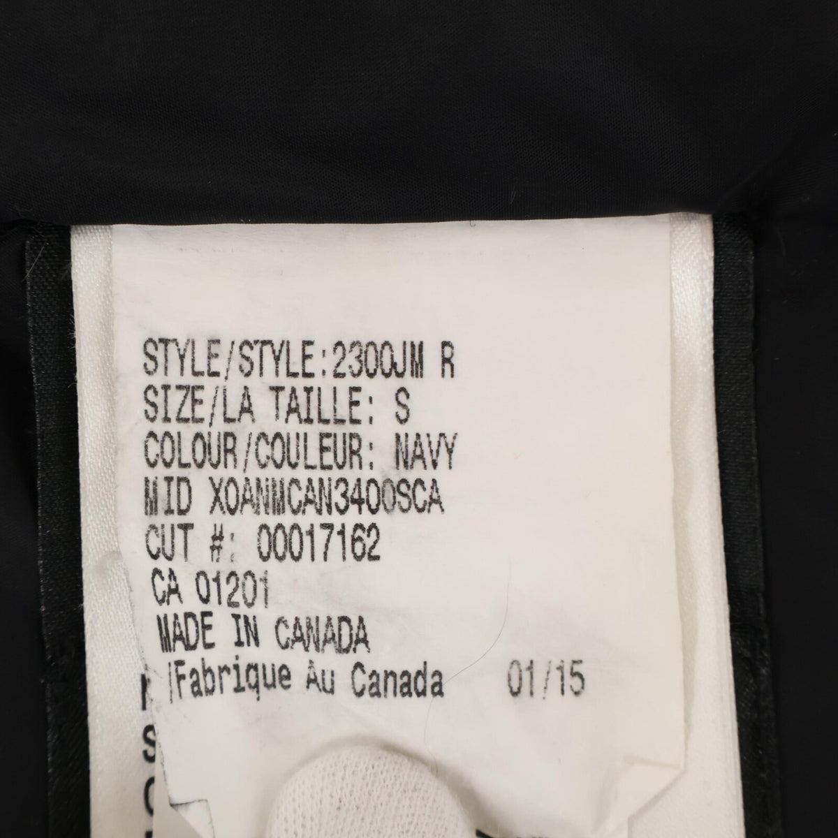 CANADA GOOSE Brookfield Fur Hood Down Parka Size S/P