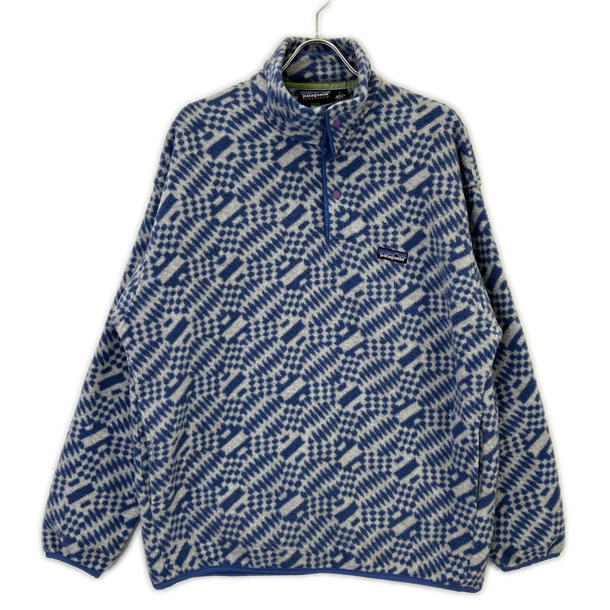 Patagonia 98' Synchilla Fleece Jacket Grey/Blue Size L
