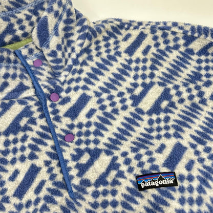 Patagonia 98' Synchilla Fleece Jacket Grey/Blue Size L