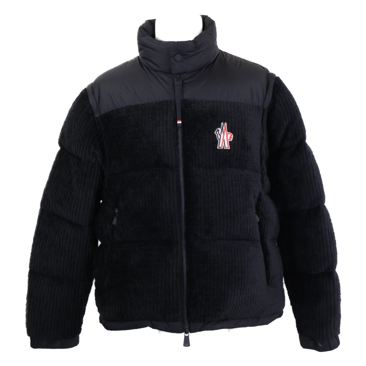 MONCLER GRENOBLE GRANIER 2-Way Down Jacket Black Size 4