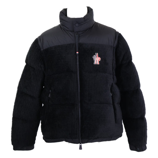 MONCLER GRENOBLE GRANIER 2-Way Down Jacket Black Size 4