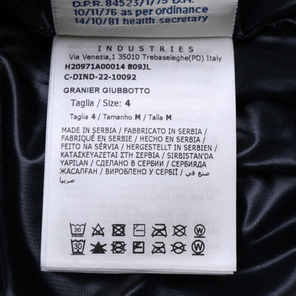 MONCLER GRENOBLE GRANIER 2-Way Down Jacket Black Size 4