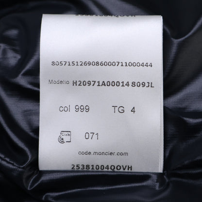 MONCLER GRENOBLE GRANIER 2-Way Down Jacket Black Size 4
