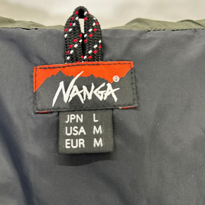 NANGA Light Weight Hooded Down Jacket Black Size L