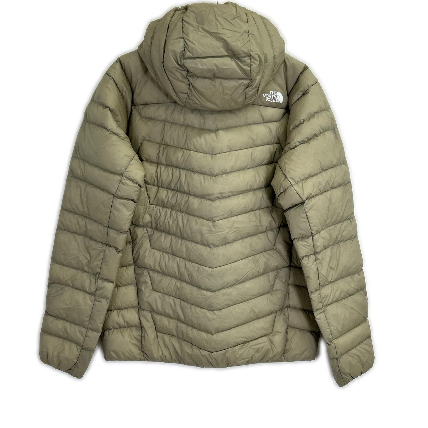 THE NORTH FACE Thunder Hooded Down Jacket Khaki Size L