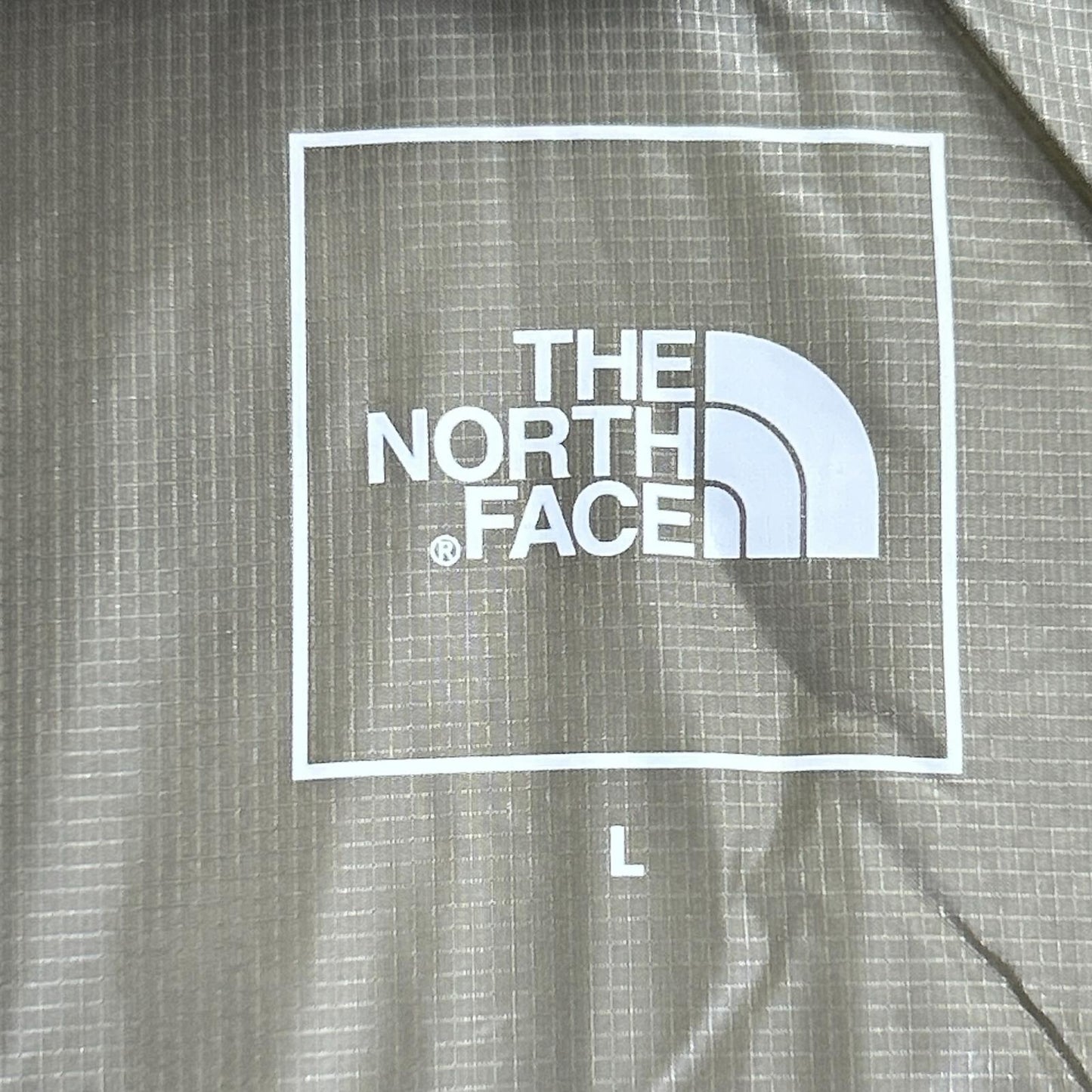 THE NORTH FACE Thunder Hooded Down Jacket Khaki Size L
