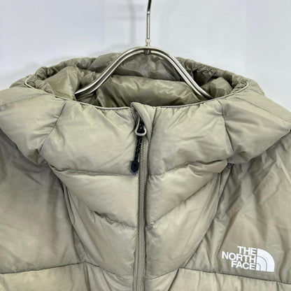 THE NORTH FACE Thunder Hooded Down Jacket Khaki Size L