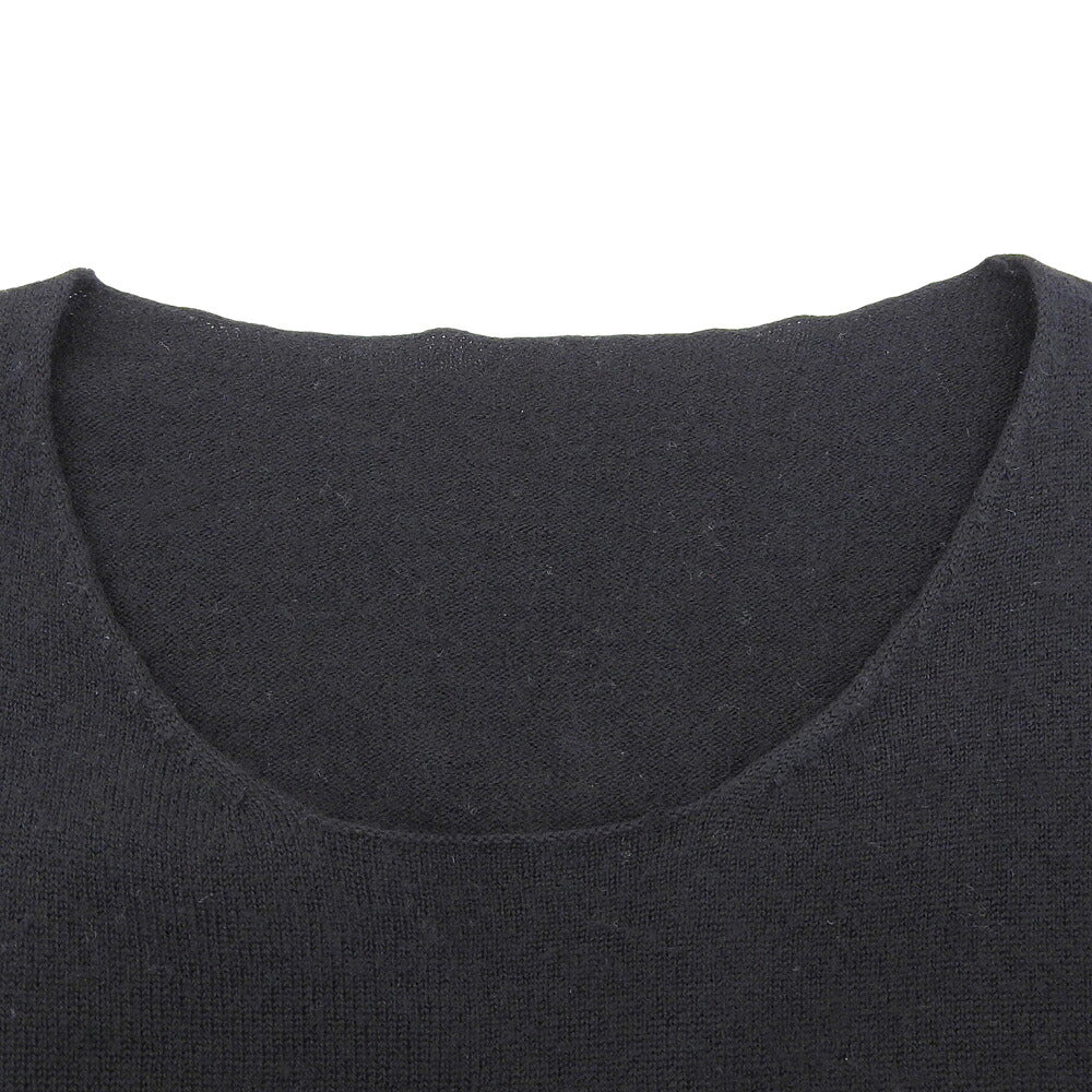 Yohji Yamamoto FEMME Asymmetric Long Pullover Black Size 2