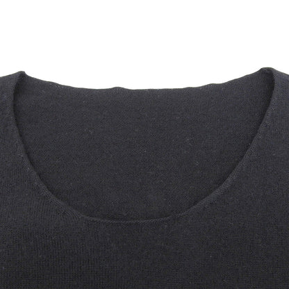 Yohji Yamamoto FEMME Asymmetric Long Pullover Black Size 2