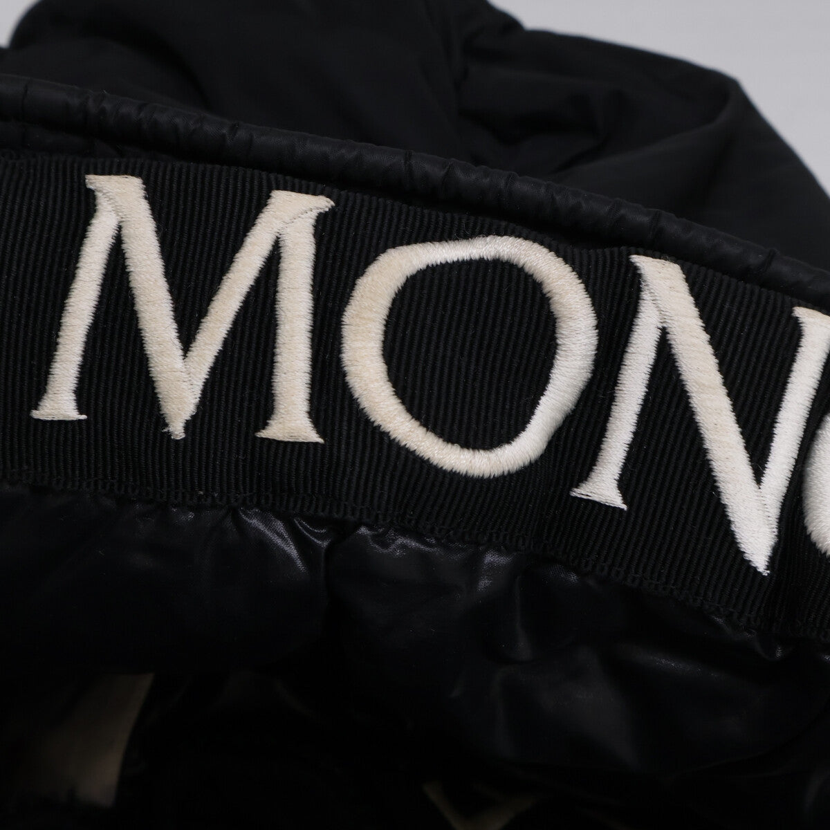 MONCLER Templon Hooded Long Down Coat Black Size 1