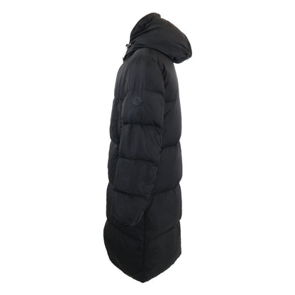 MONCLER Templon Hooded Long Down Coat Black Size 1
