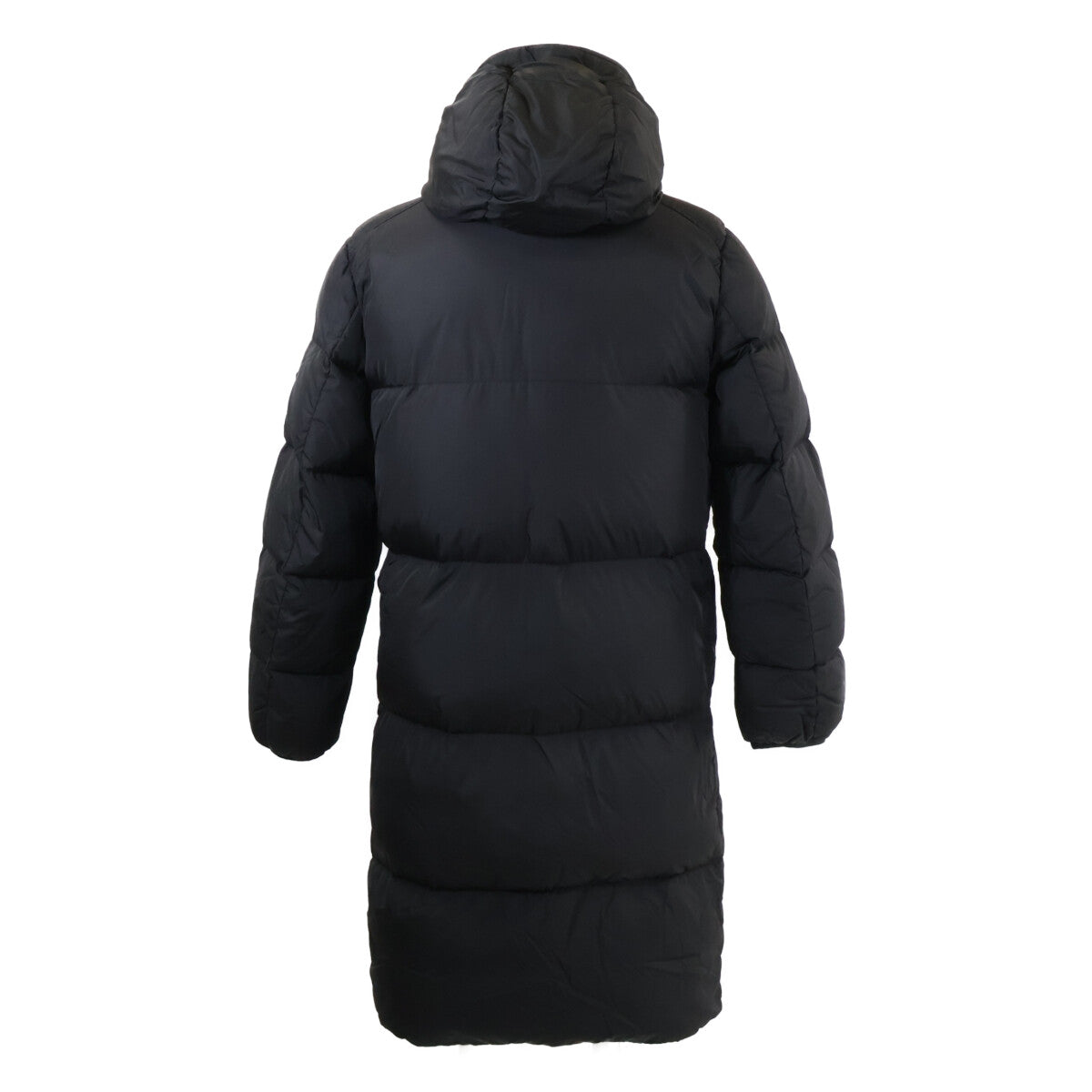 MONCLER Templon Hooded Long Down Coat Black Size 1