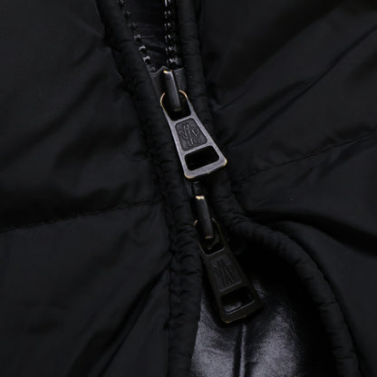 MONCLER Templon Hooded Long Down Coat Black Size 1