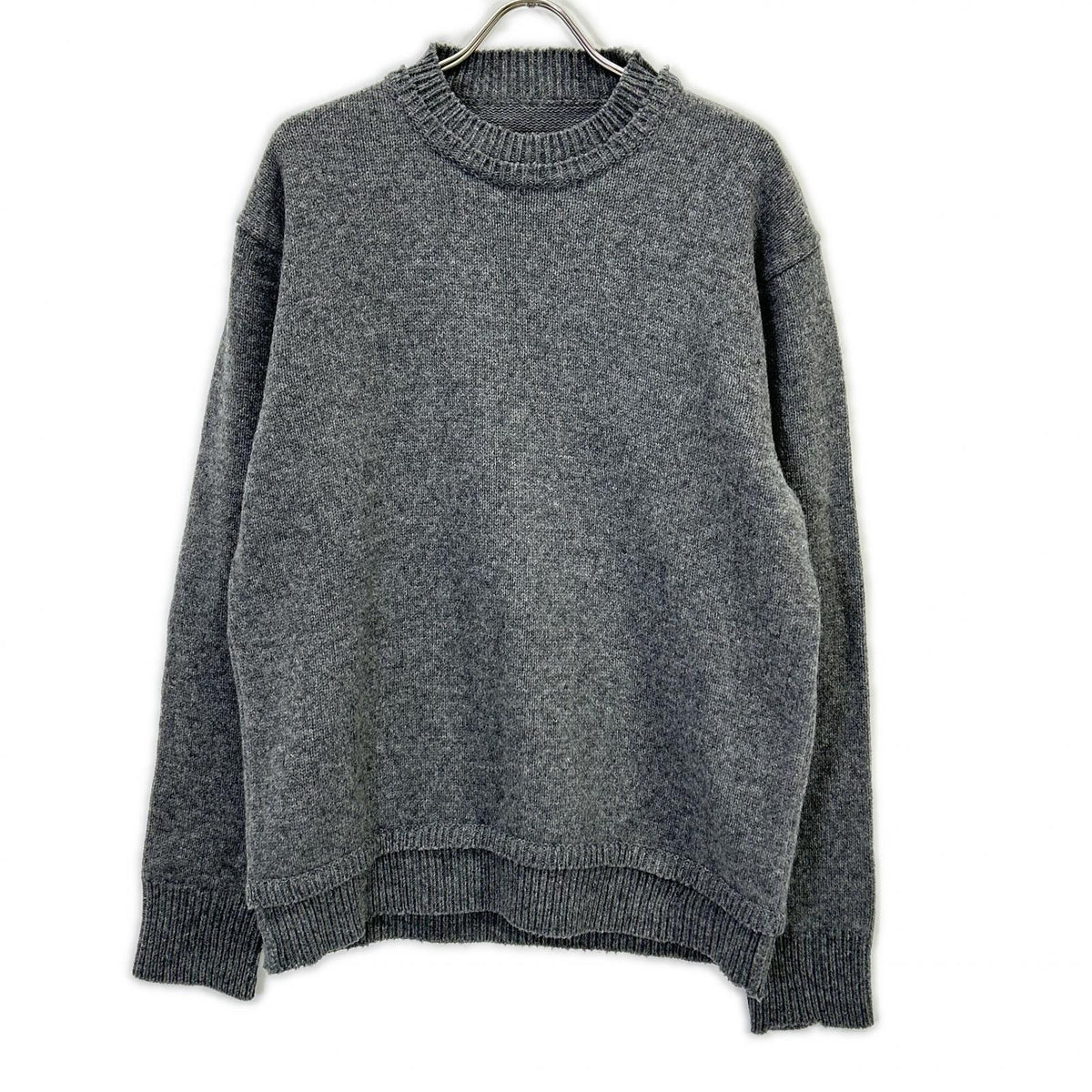 Maison Margiela Suede Elbow Patch Pullover Knit Size L