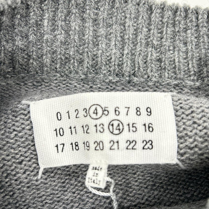 Maison Margiela Suede Elbow Patch Pullover Knit Size L