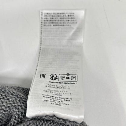 Maison Margiela Suede Elbow Patch Pullover Knit Size L