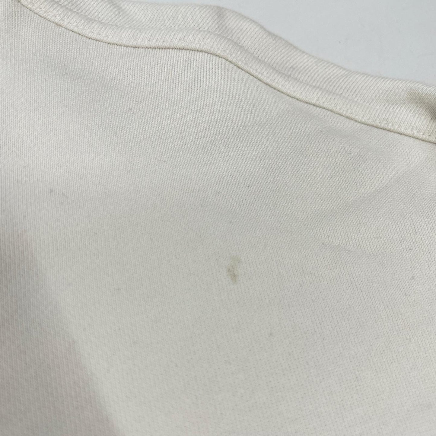 JIL SANDER Logo Print Cotton Sweatshirt White Size L