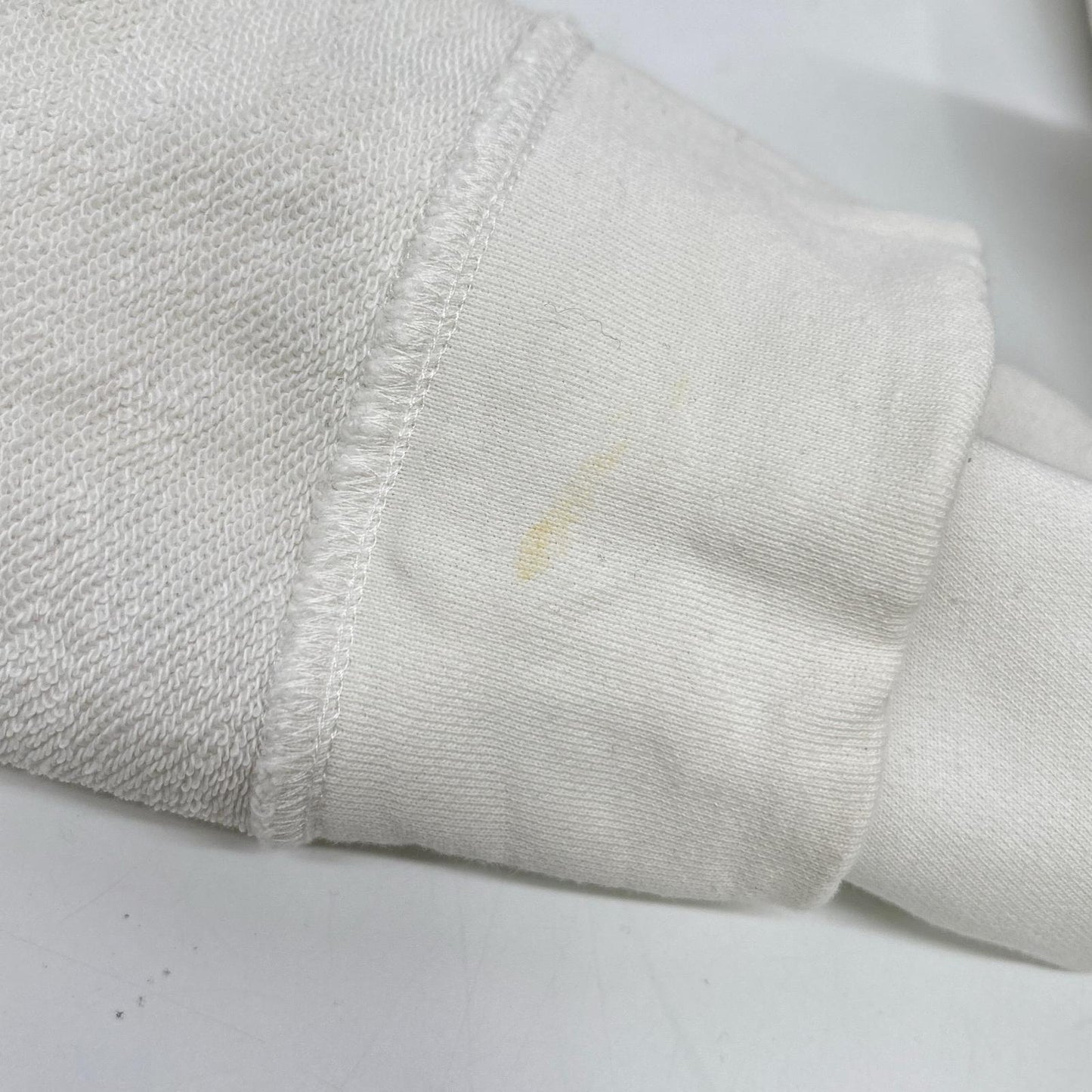 JIL SANDER Logo Print Cotton Sweatshirt White Size L